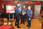 Nieuwjaarsreceptie Blusgroep Burgum en Blusgroep Gytsjerk